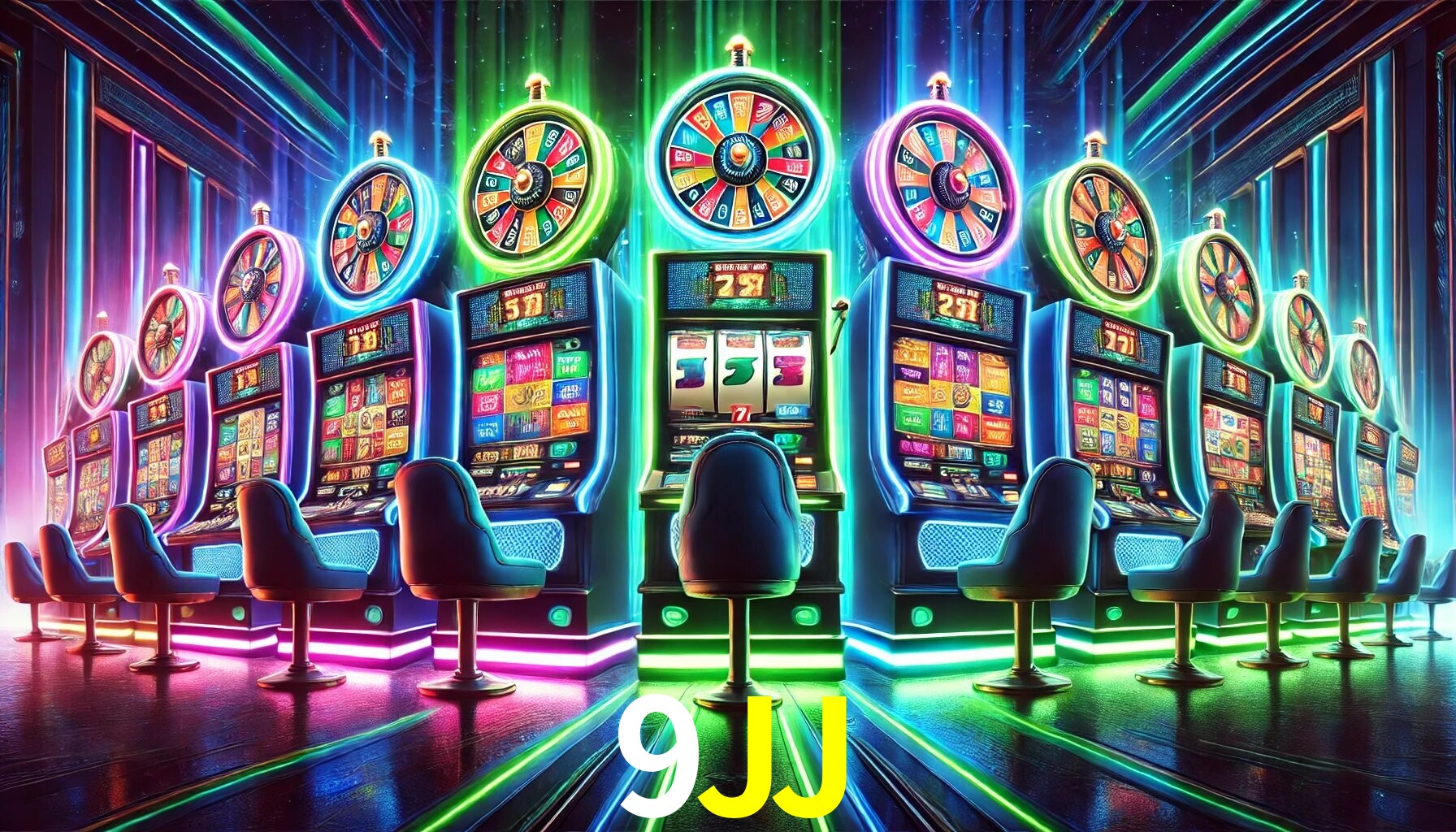 Diversos jogos de caça-níqueis